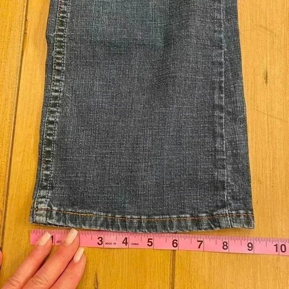 Lee Womens Rider Boot Cut Blue Jeans 10 - Picture 8 of 15